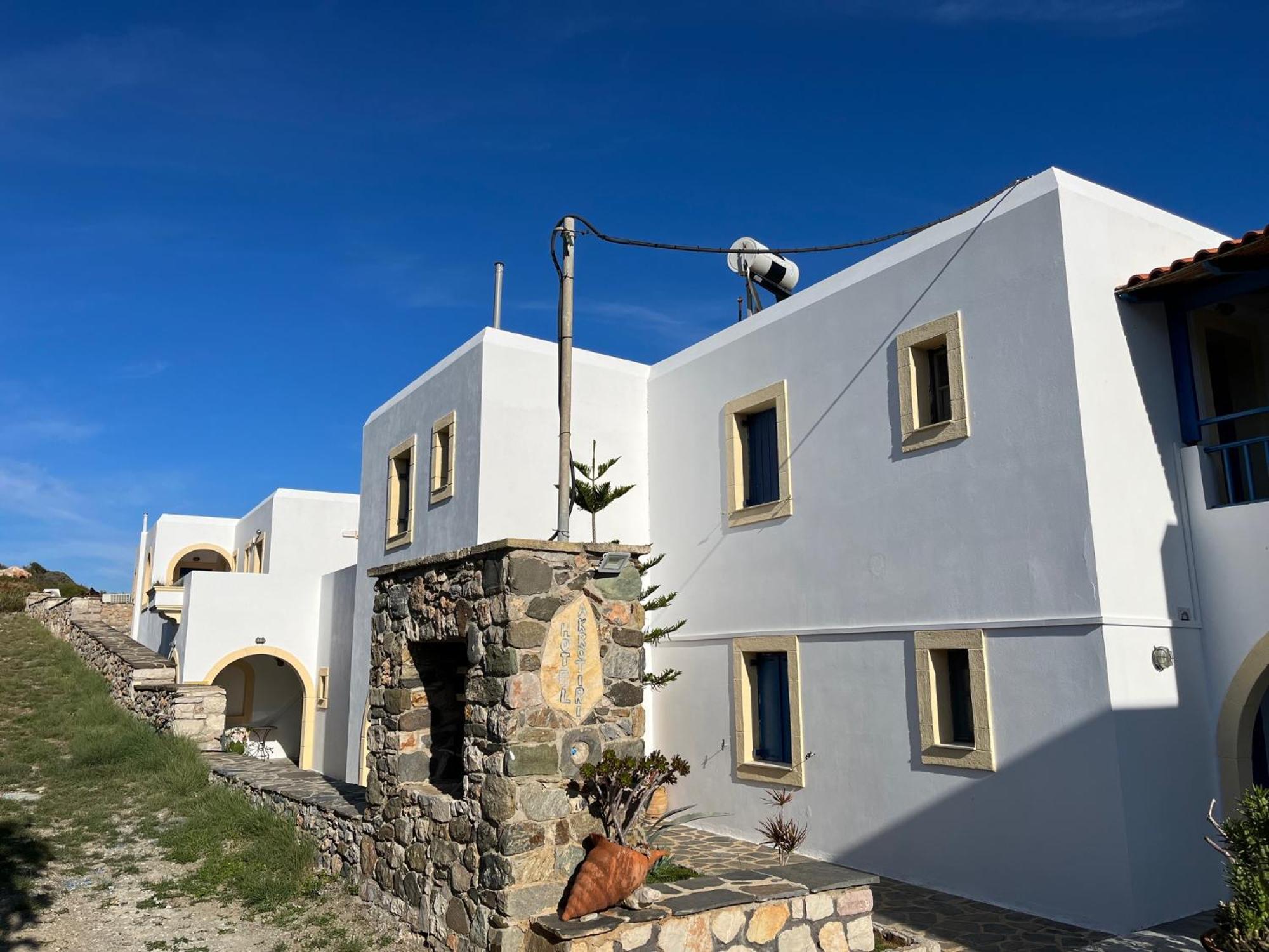Ξενοδοχειο Ακρωτηρι Hotel Platia Ammos ภายนอก รูปภาพ